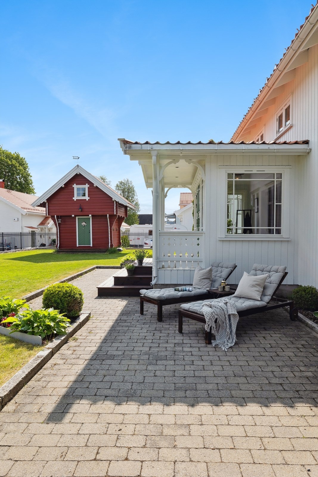 Nydelige uteplasser. Galleribilde