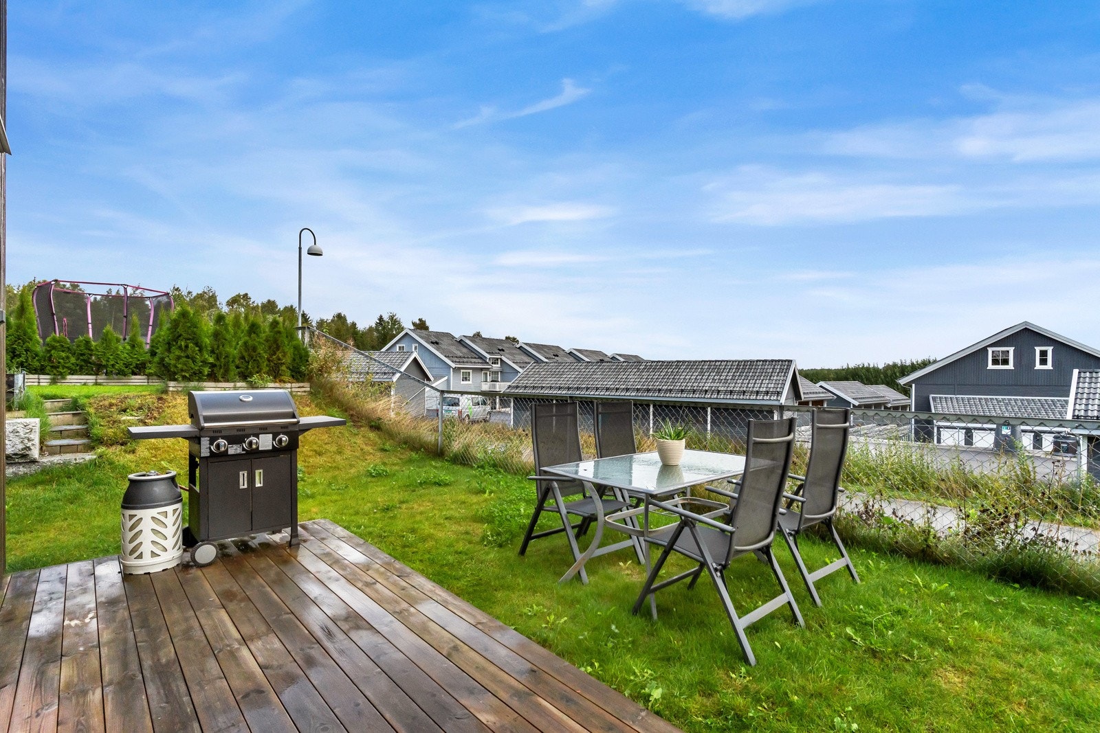 Med et hyggelig uteområde Galleribilde