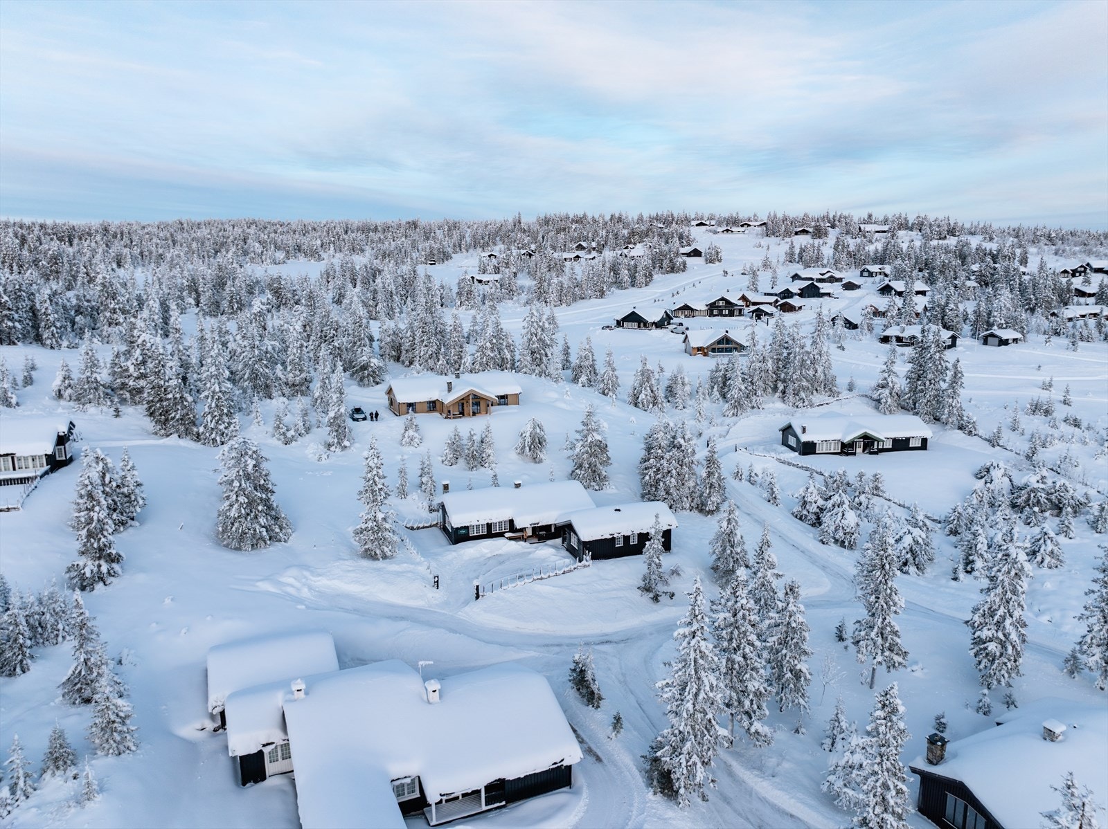Gode parkeringsforhold på egen tomt. Galleribilde