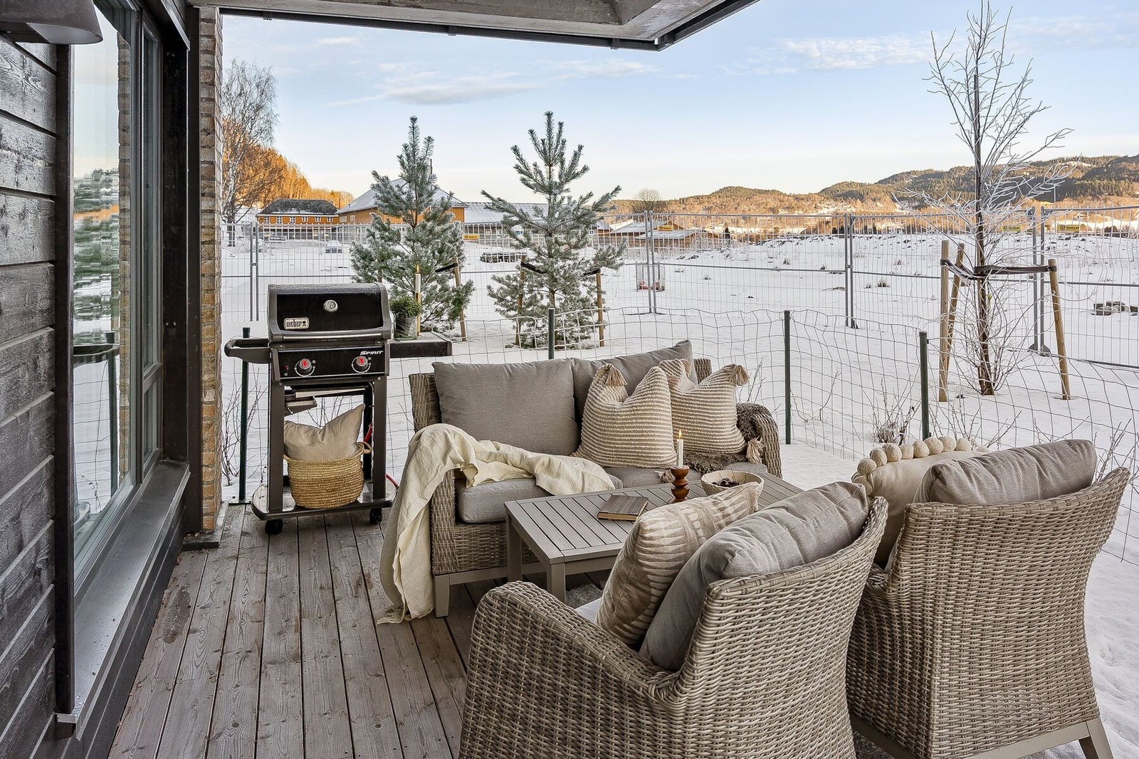 Med takoverbygg forlenges utesesongen - fra tidlig vår til sen høst. Galleribilde