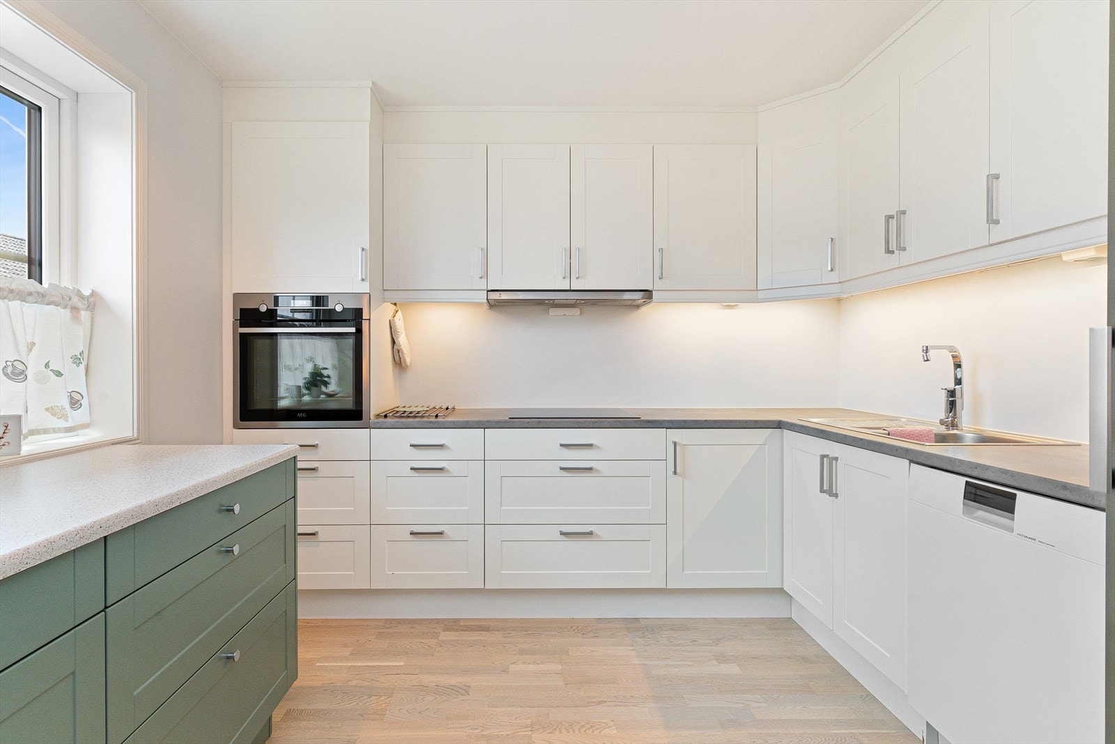 Her kan mye god mat lages. Galleribilde