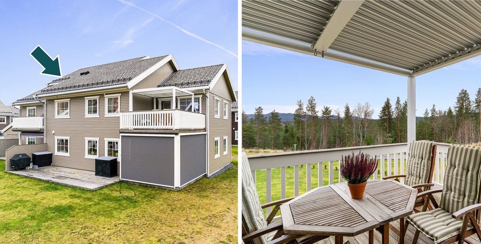 Velkommen til Sportsveien 26B. Tiltalende endeleilighet med nydelig utsikt. Galleribilde