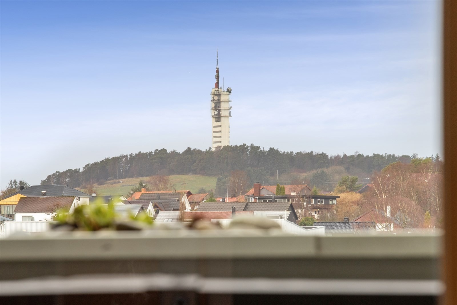 Utsikt mot Ullandhaugtårnet. Galleribilde