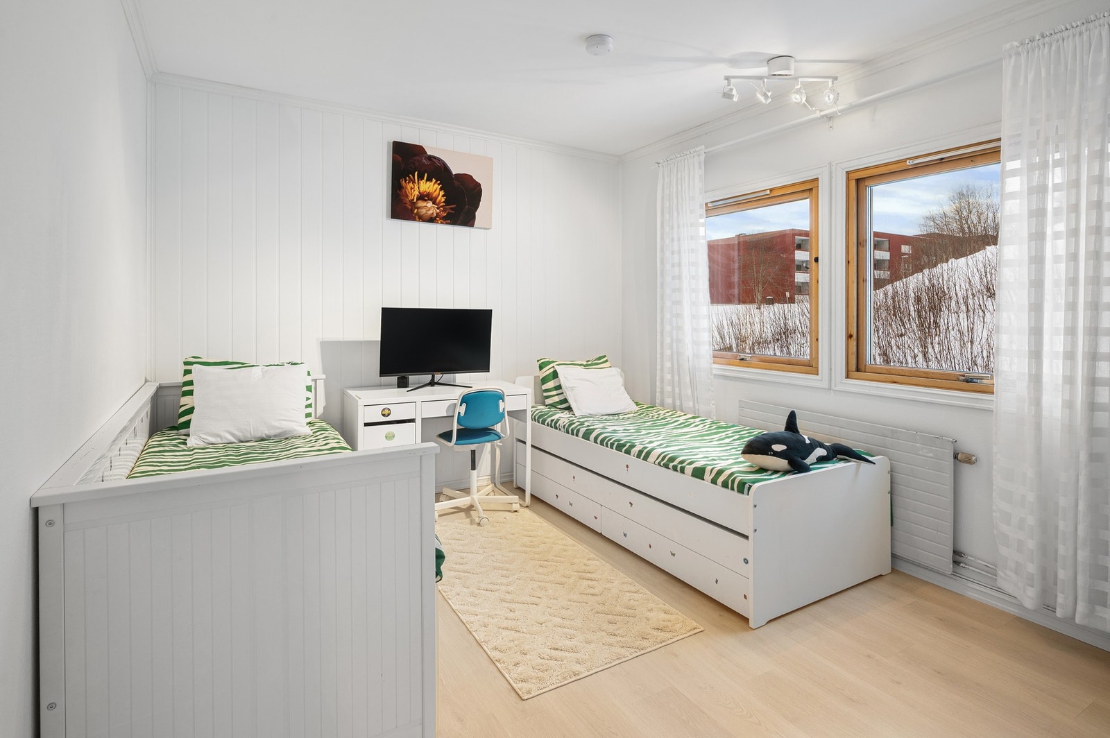 Soverom 3 måler 7 m². Galleribilde