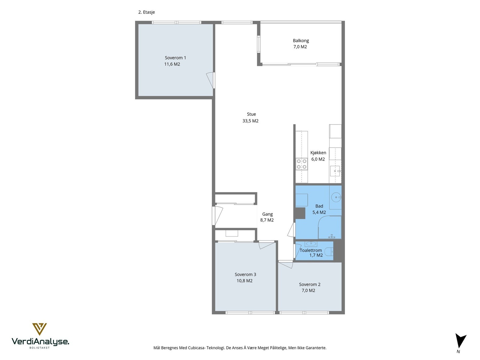 Planskisse Sollia 17 Galleribilde