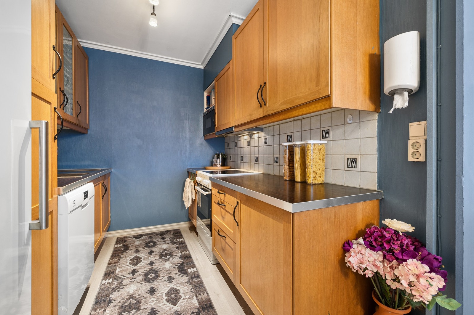 Innbydende kjøkken fra 2009. Galleribilde