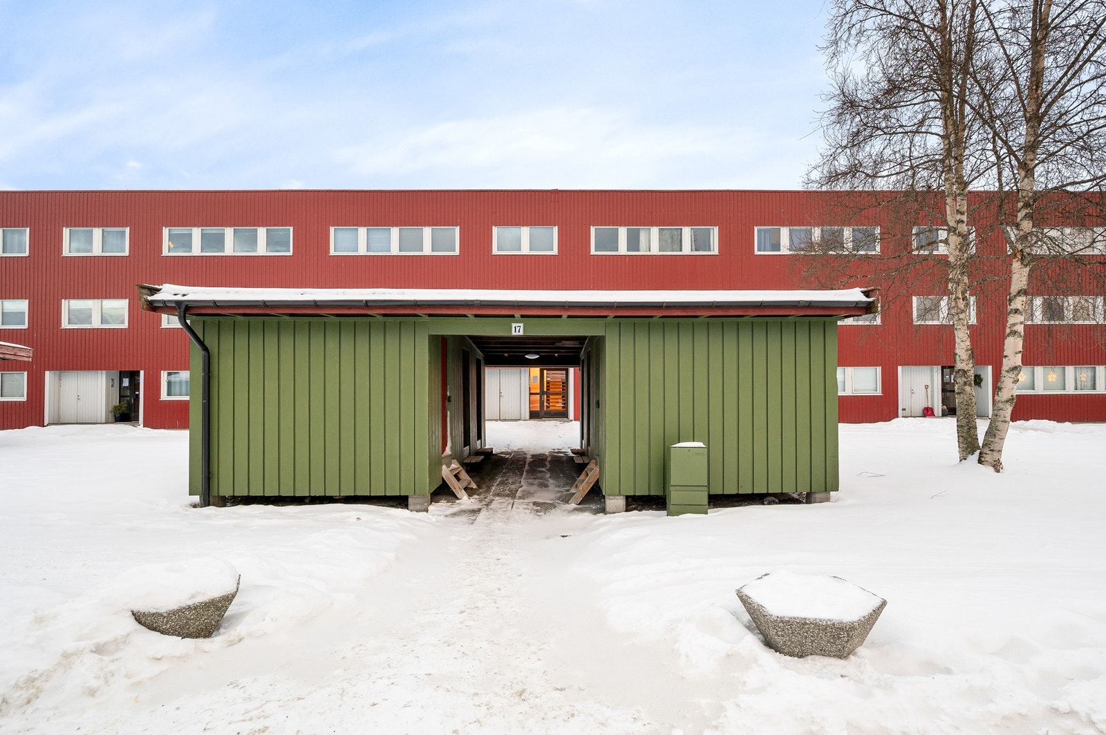 Boligen disponerer også egen sportsbod. Galleribilde