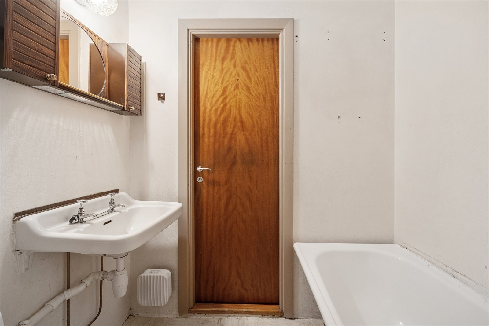 Våtrommet er vurdert til å måtte oppgraderes for å møte dagens krav til normal bruk. Galleribilde