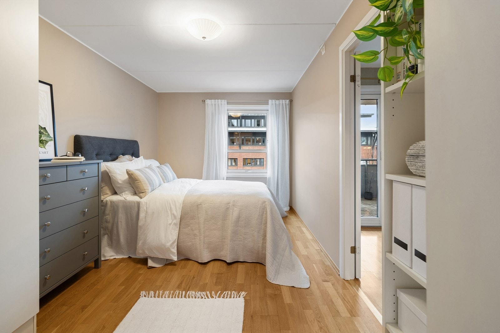 Leiligheten har to gode soverom. Galleribilde