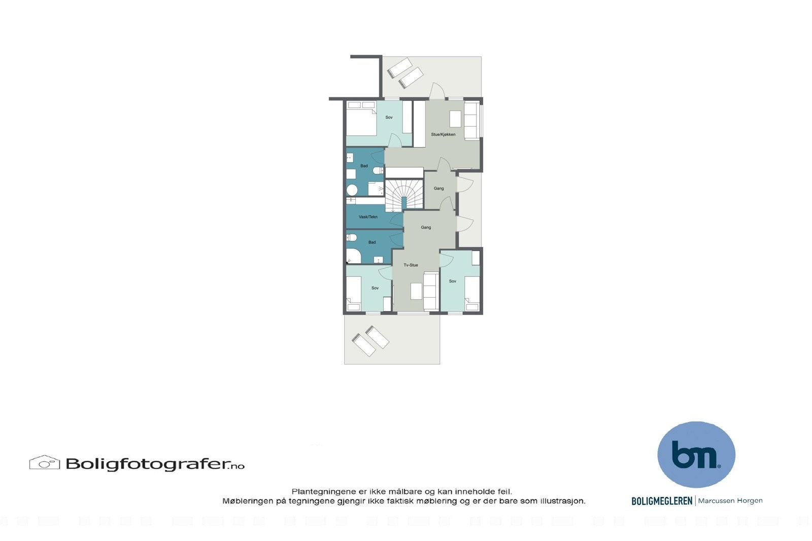 Planløsning u.etg. Galleribilde