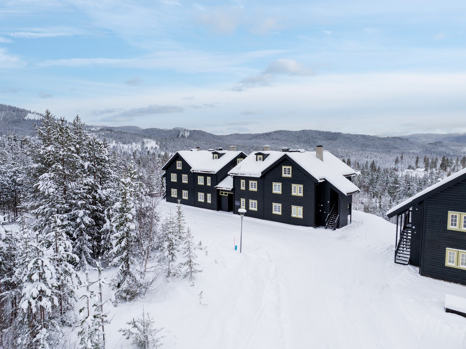 Med leilighet i Nesbyen Fjellansby har du fin utsikt. Galleribilde