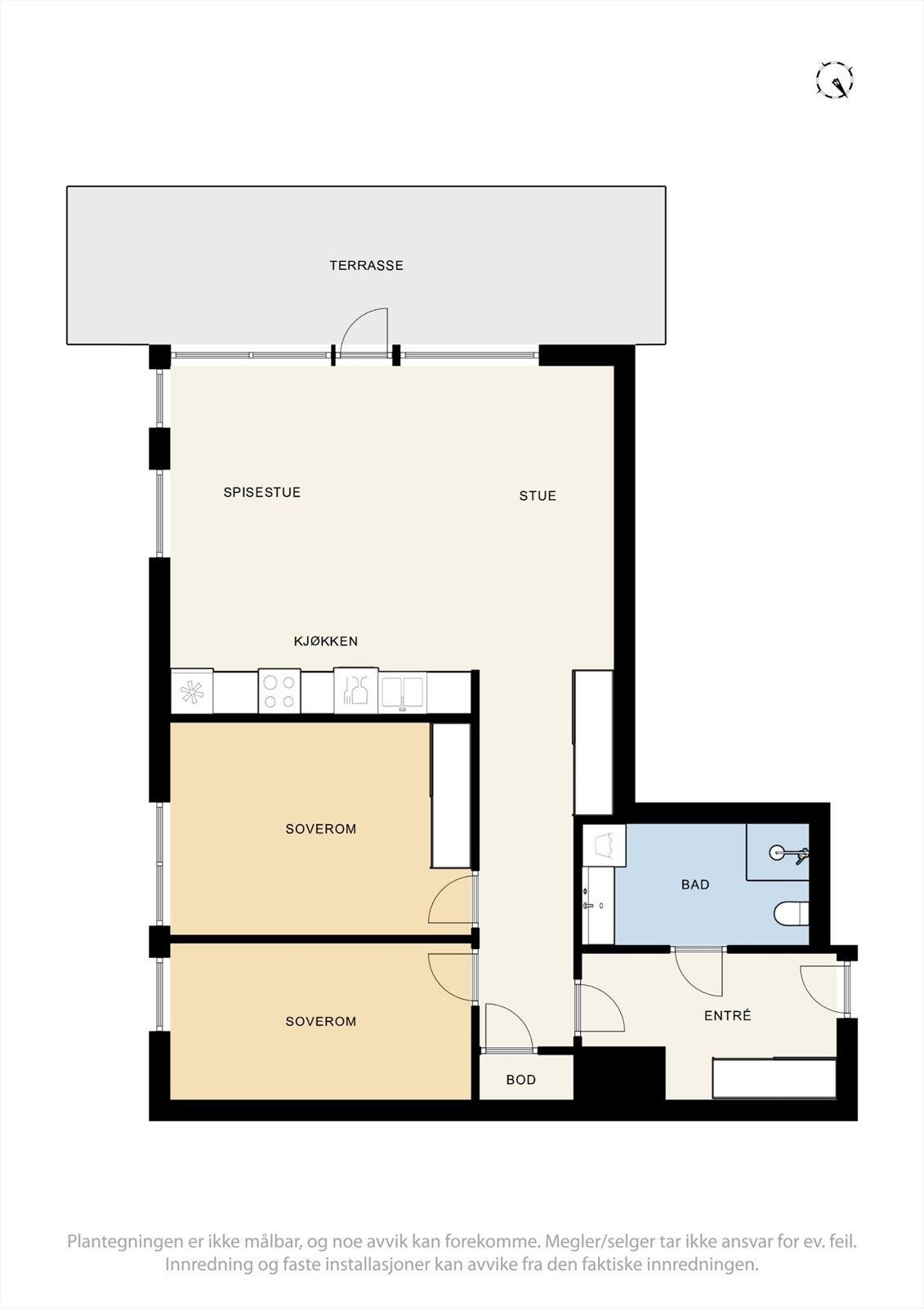 Plantegning. Galleribilde