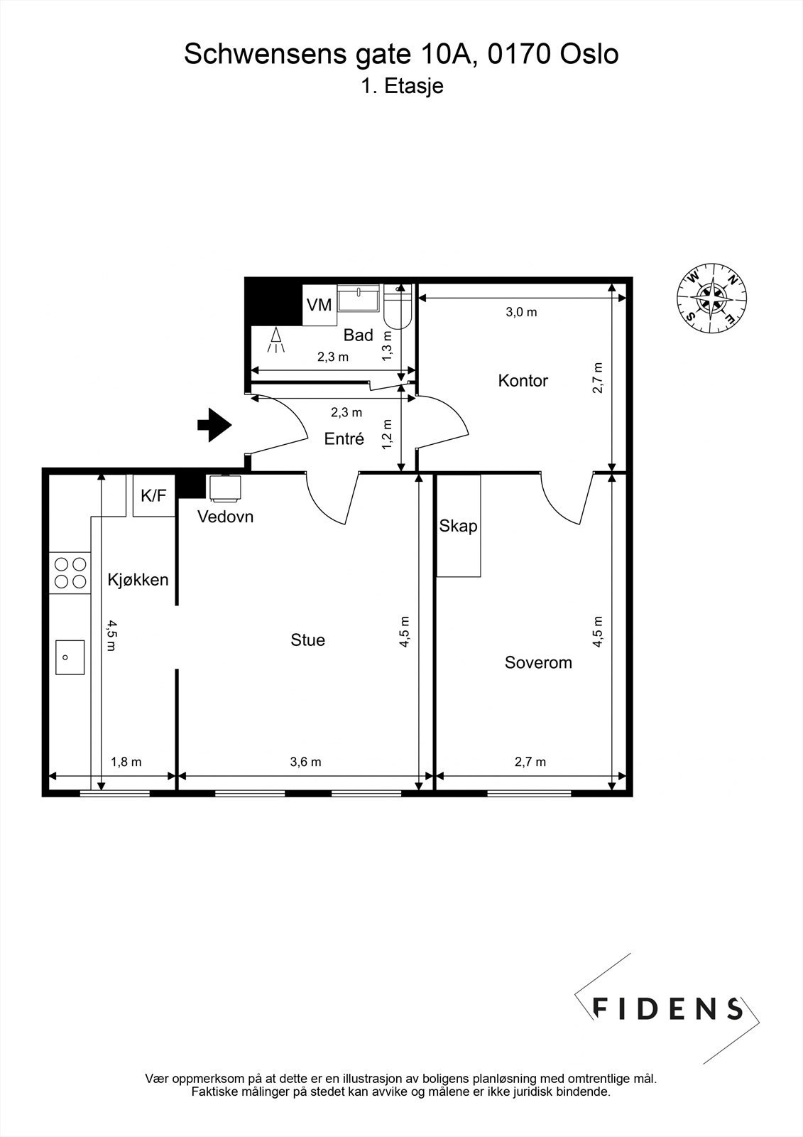 Plantegning. Galleribilde