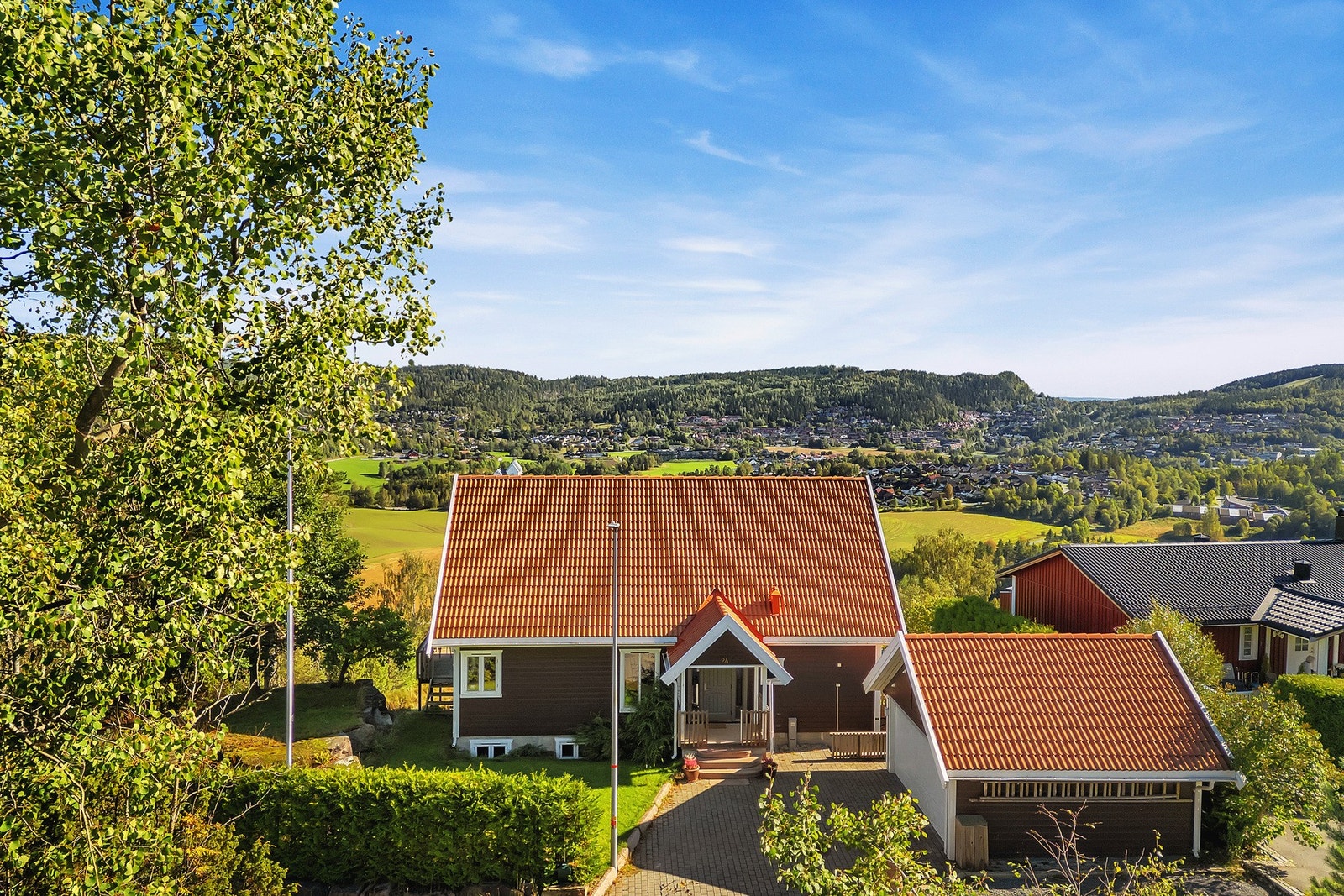 Fasade inngang Galleribilde