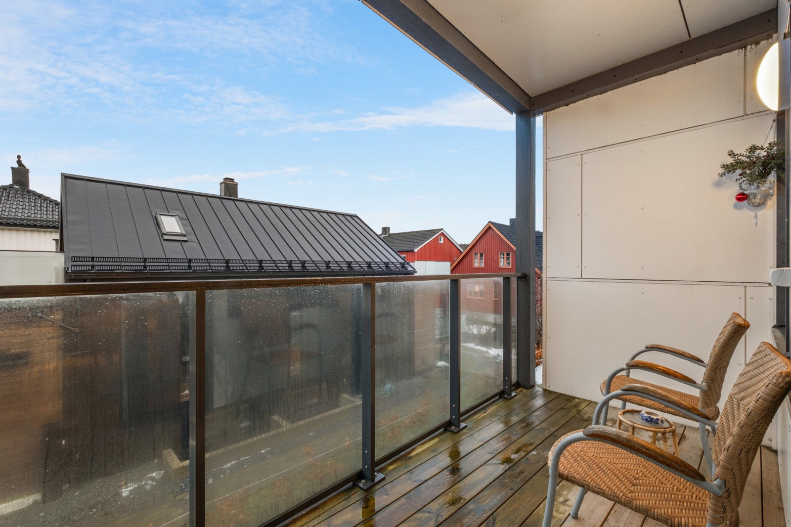 Overbygget balkong på ca. 6 kvm. Galleribilde