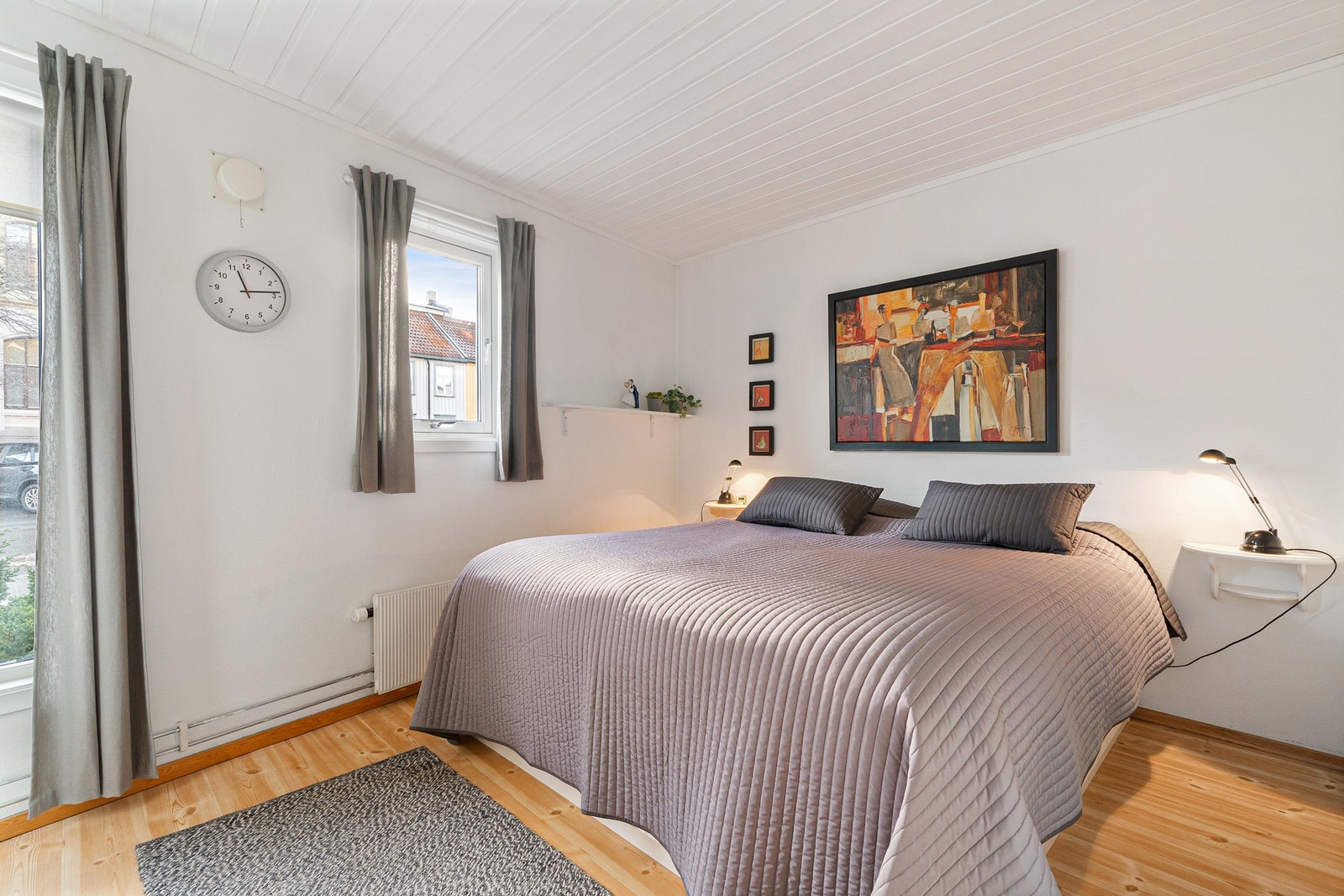 Stort hovedsoverom på 11,5 kvm. Galleribilde