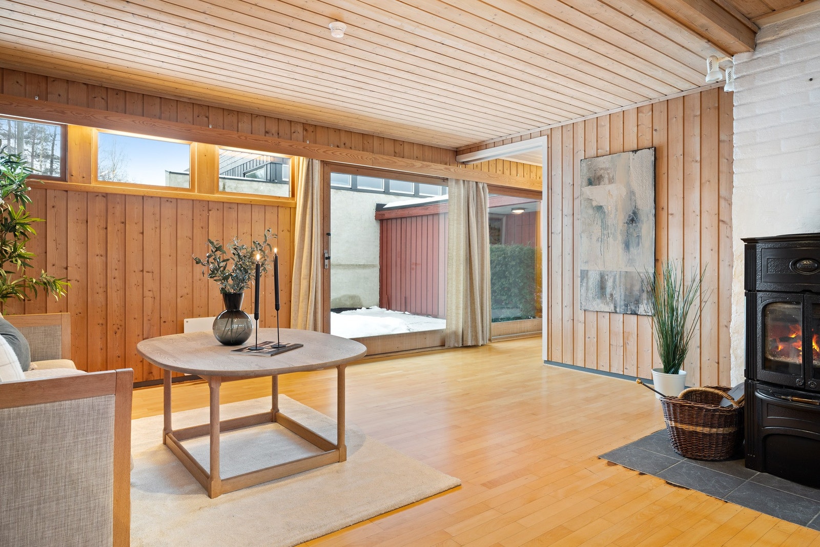 Peisovn som gir god varme Galleribilde