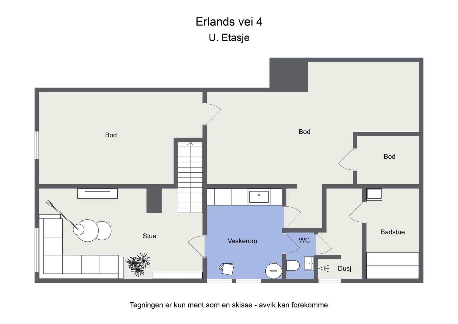 Underetasje Galleribilde