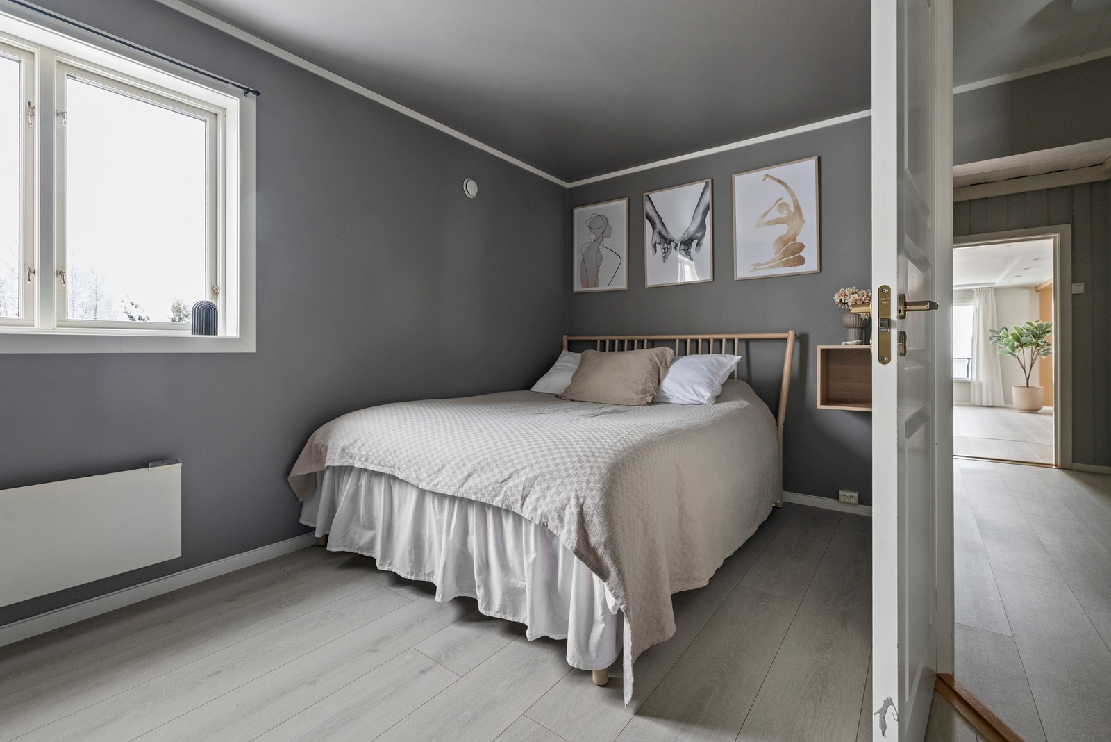 Hovedsoverommet er av god størrelse. Galleribilde