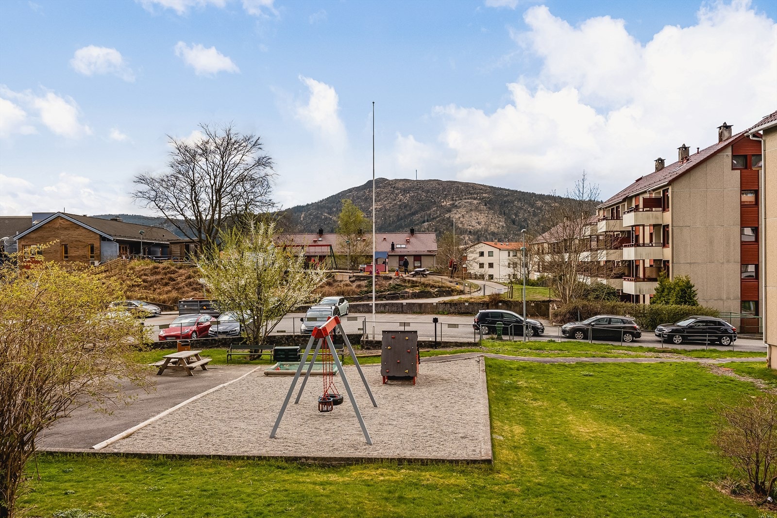 Aksjelaget har flotte opparbeidede fellesarealer som innbyr til trivsel for beboerne. Galleribilde
