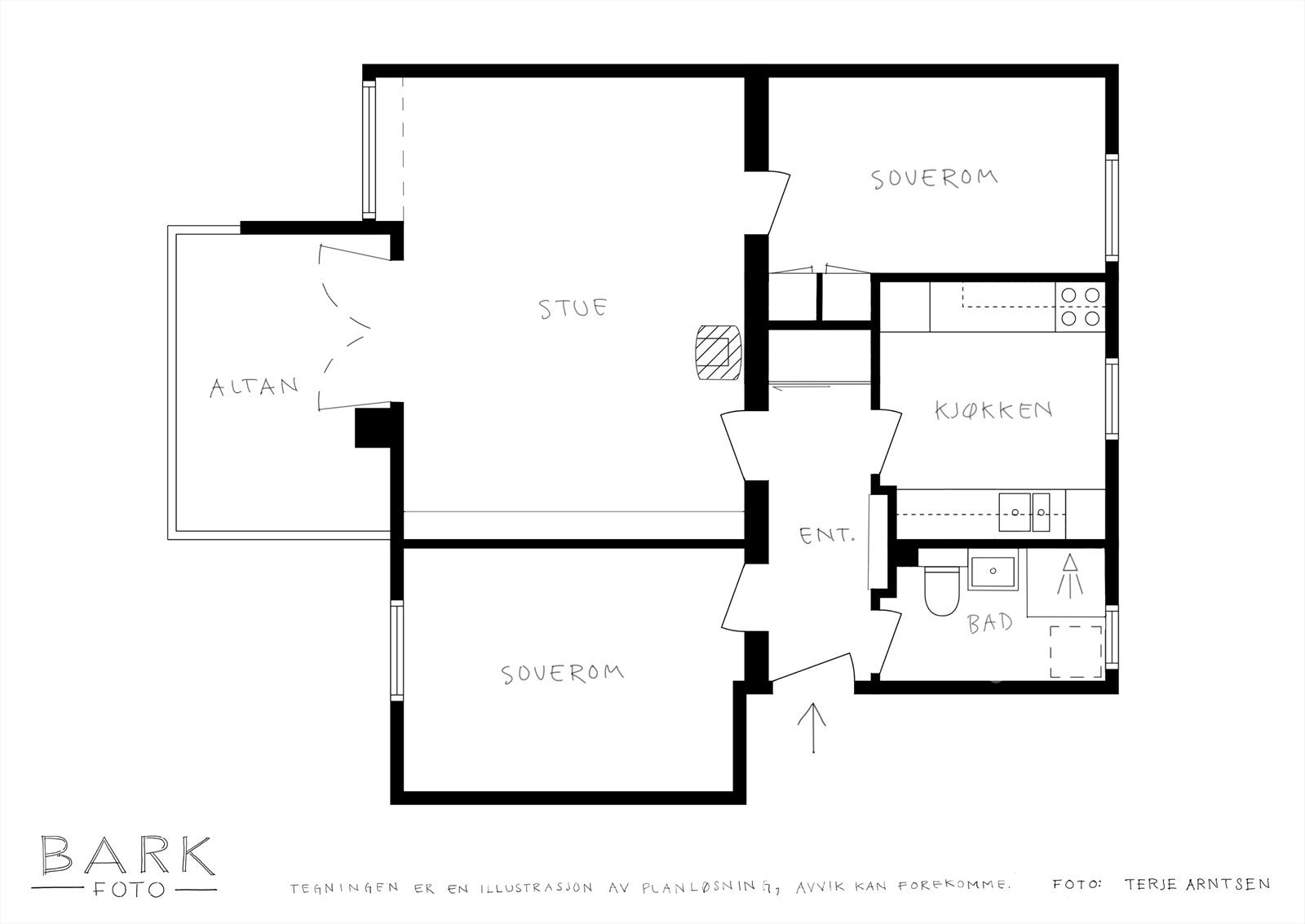 Planoversikt. Galleribilde