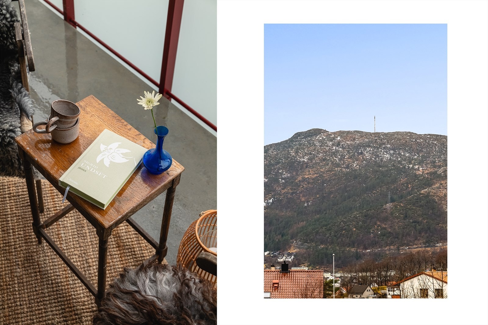 Detaljer balkong og utsikt. Galleribilde