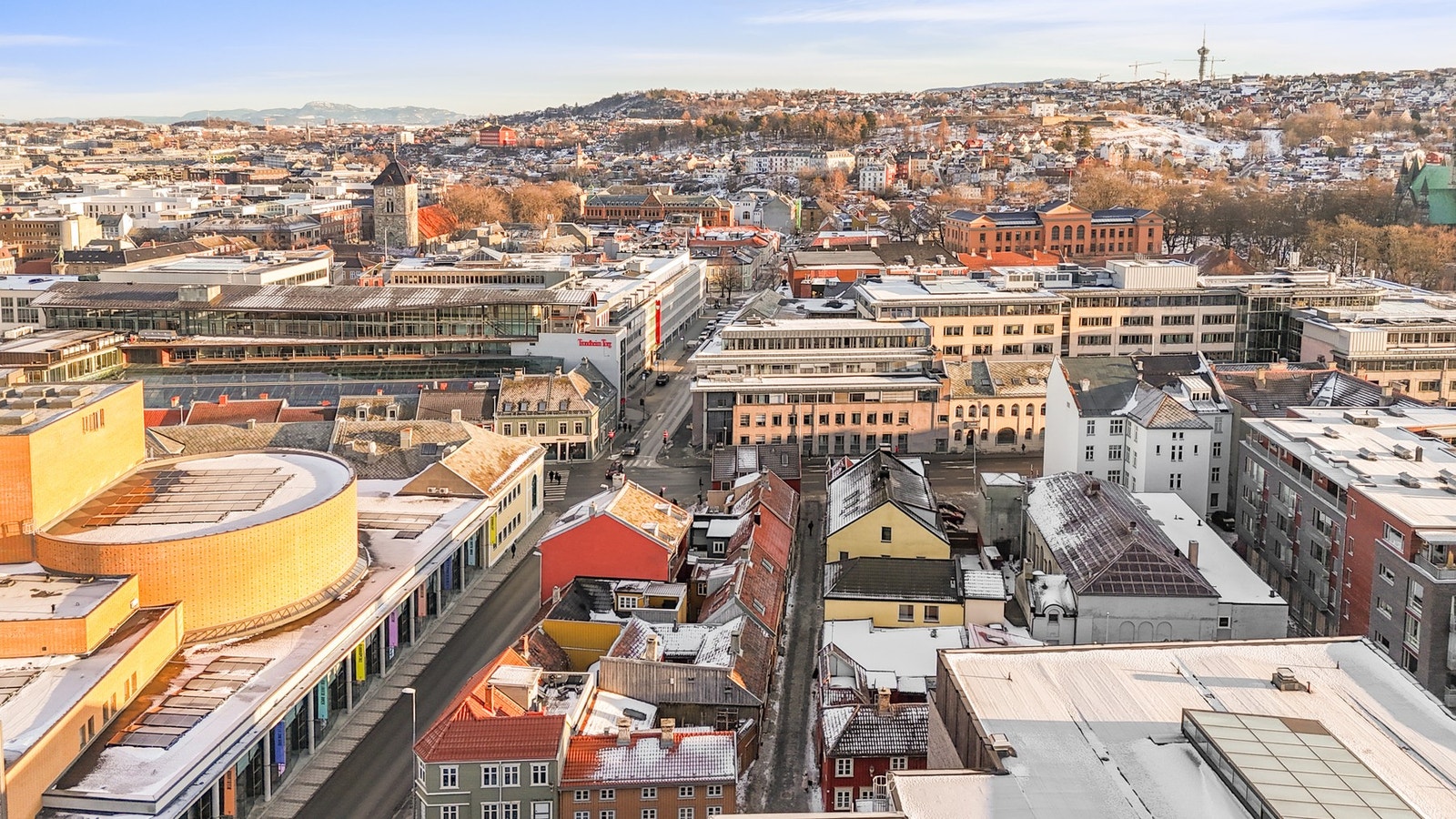 Dronefoto. Galleribilde