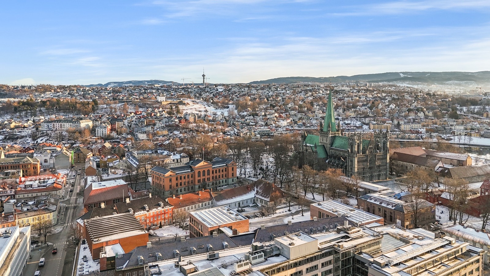 Dronefoto. Galleribilde