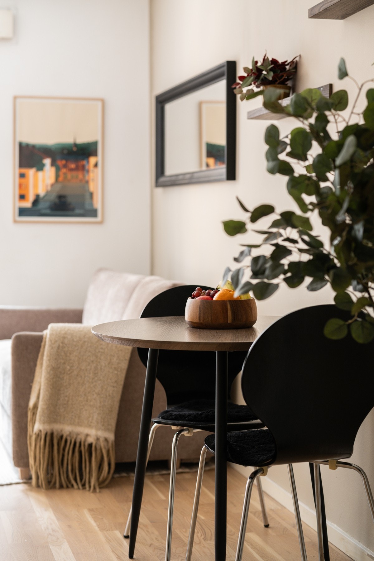 Hyggelig spiseplass. Galleribilde