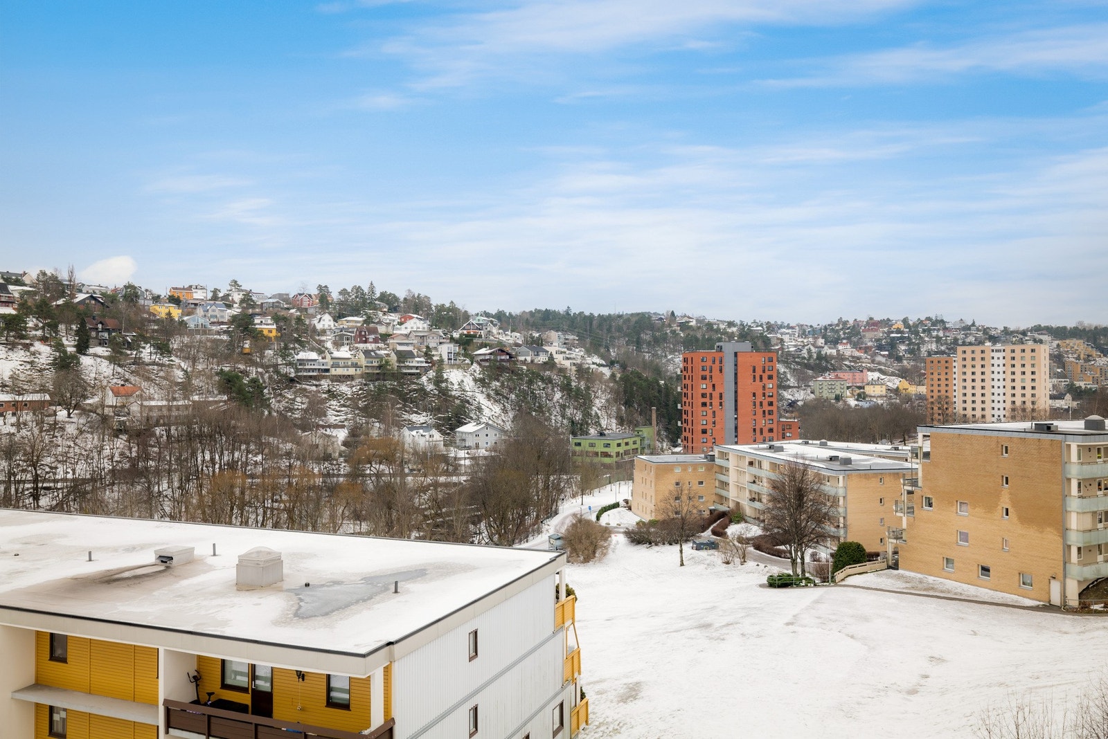 Fin utsikt. Galleribilde