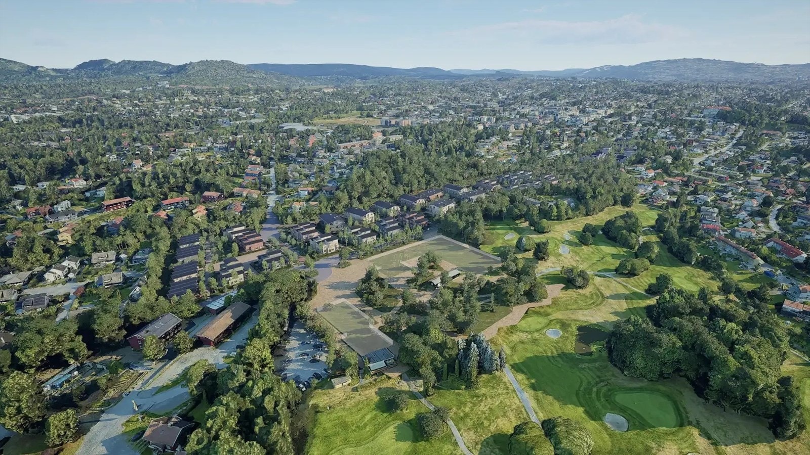 Hyggelig nabolag. Galleribilde