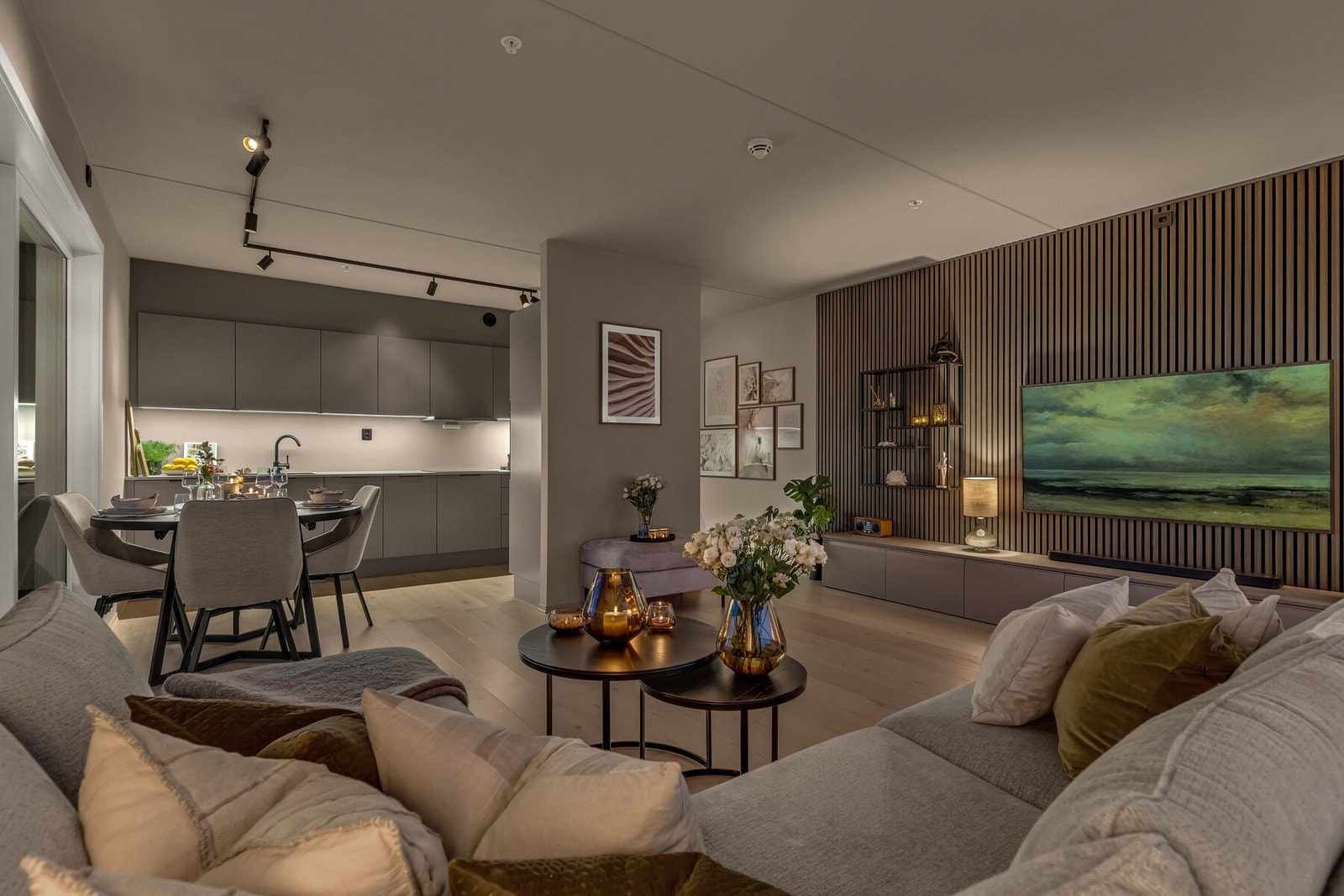 Lekker og innbydende stue. Galleribilde