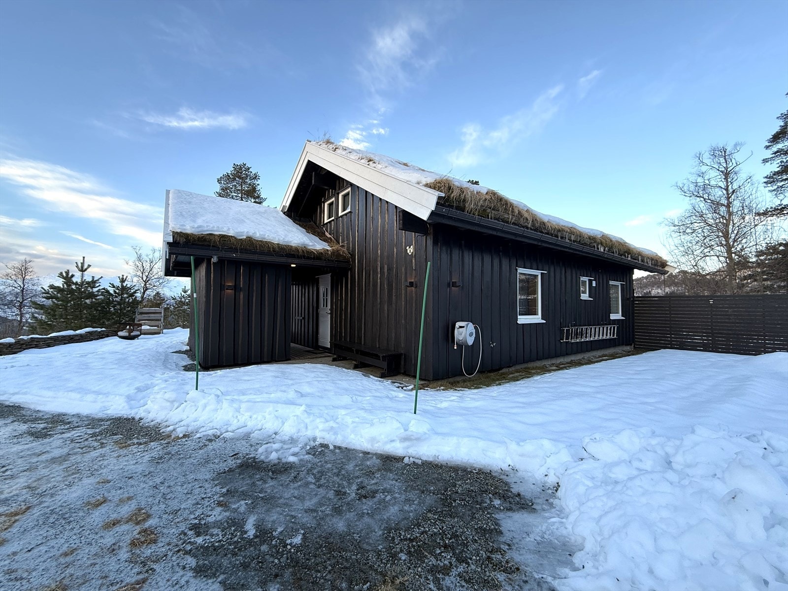 Vinterstemning Galleribilde