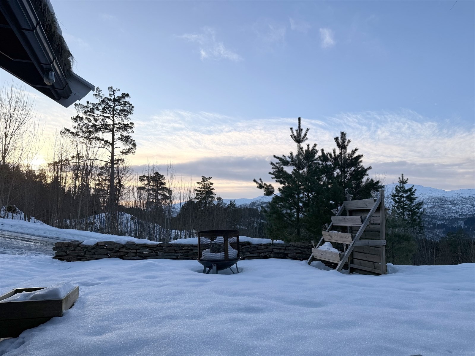 Vinterstemning Galleribilde