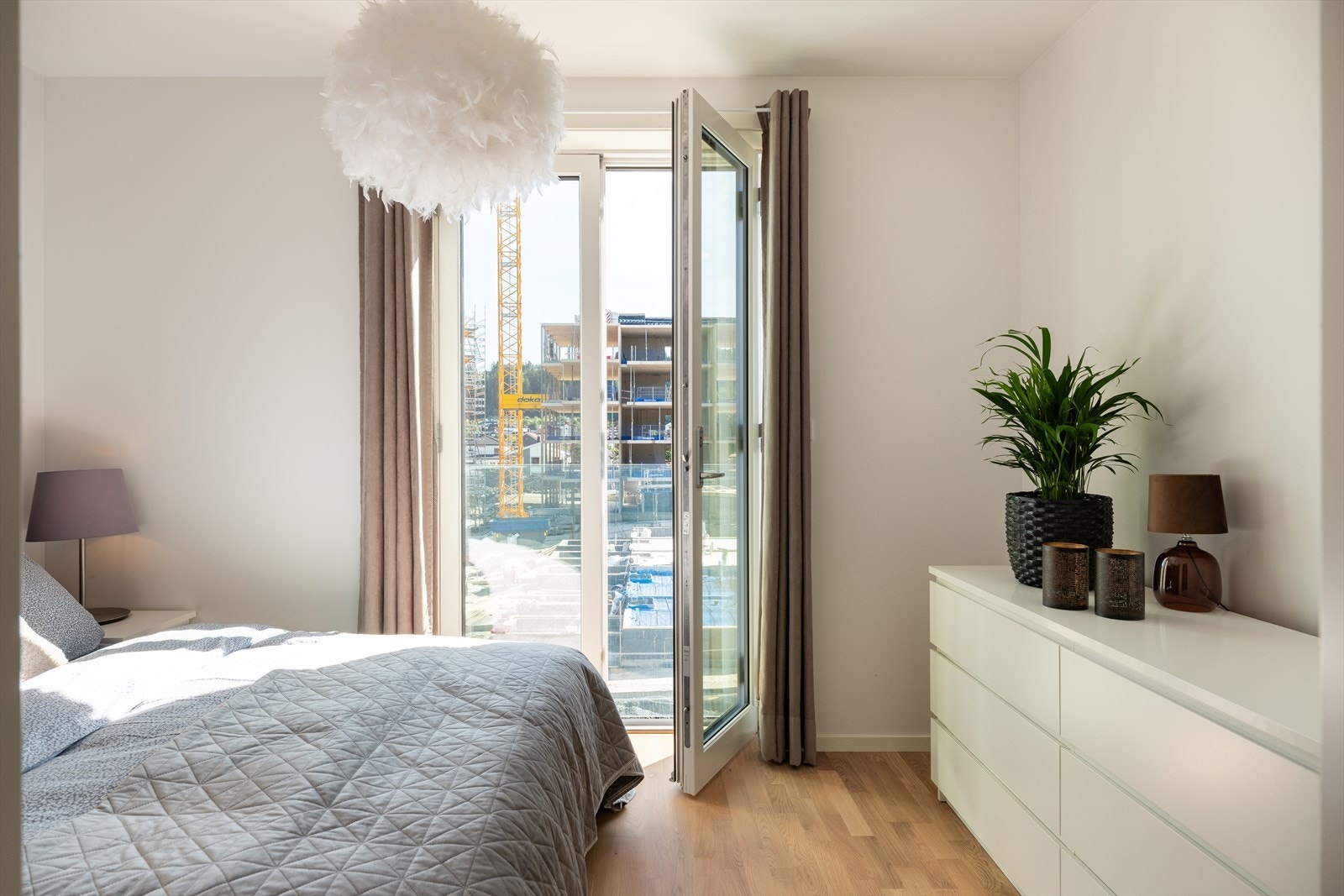 Her er det god plass til å etablere garderobeløsning dersom man ønsker det. Galleribilde