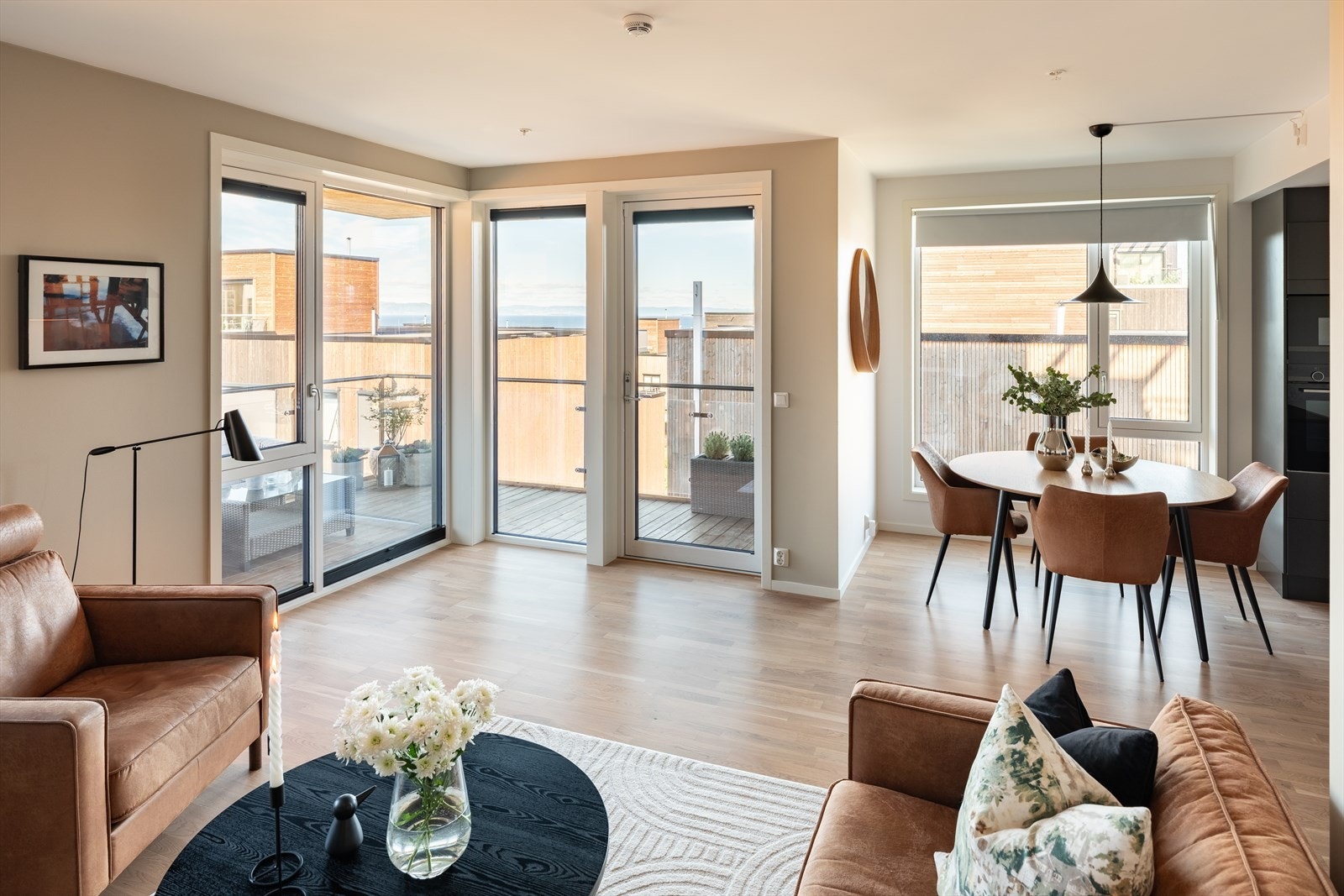 Leiligheten er en andelsleilighet, og du betaler dermed heller ingen dokumentavgift. Galleribilde