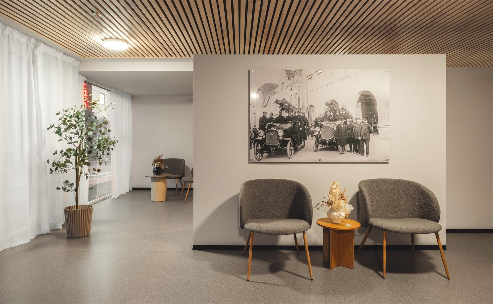 Borettslaget har også en flott sosial sone med adkomst fra gang. Galleribilde