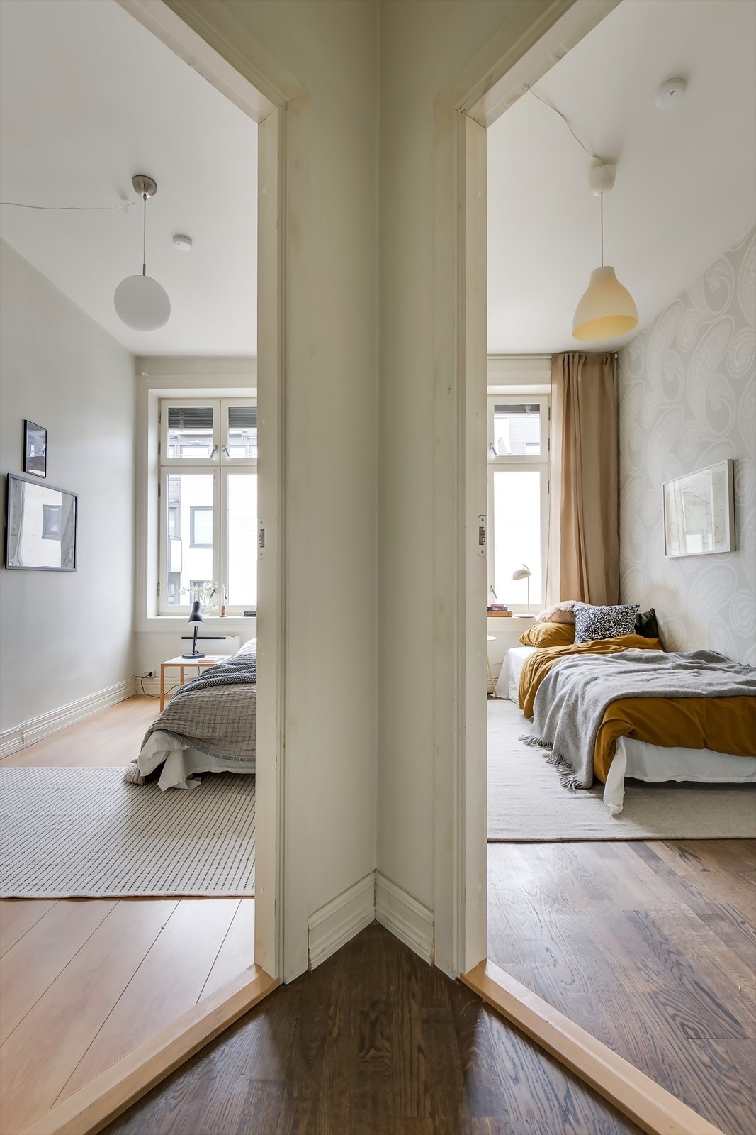 2 meter i bredden på begge soverommene Galleribilde