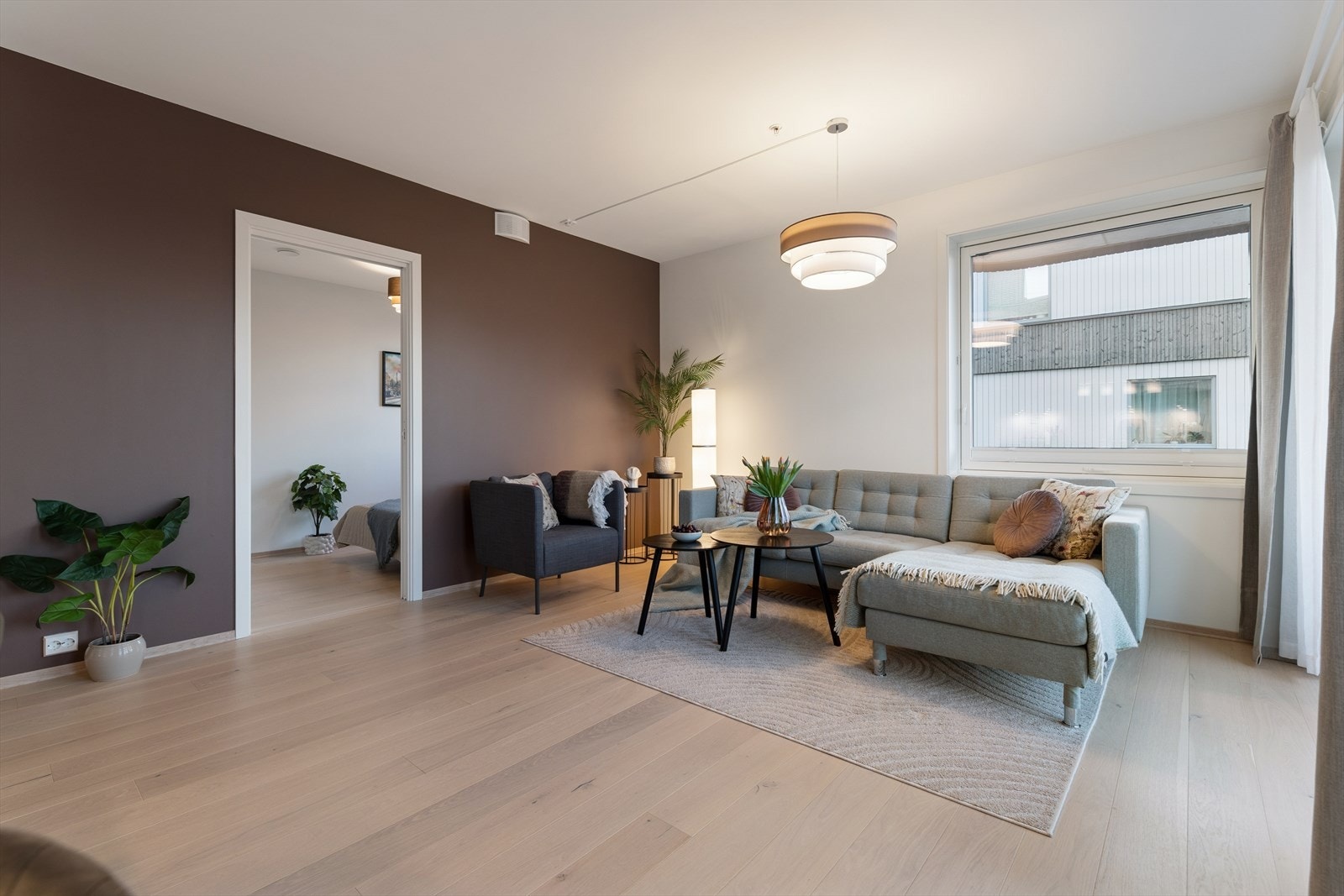 Innbydende 3-roms andelsleilighet fra 2022. Galleribilde