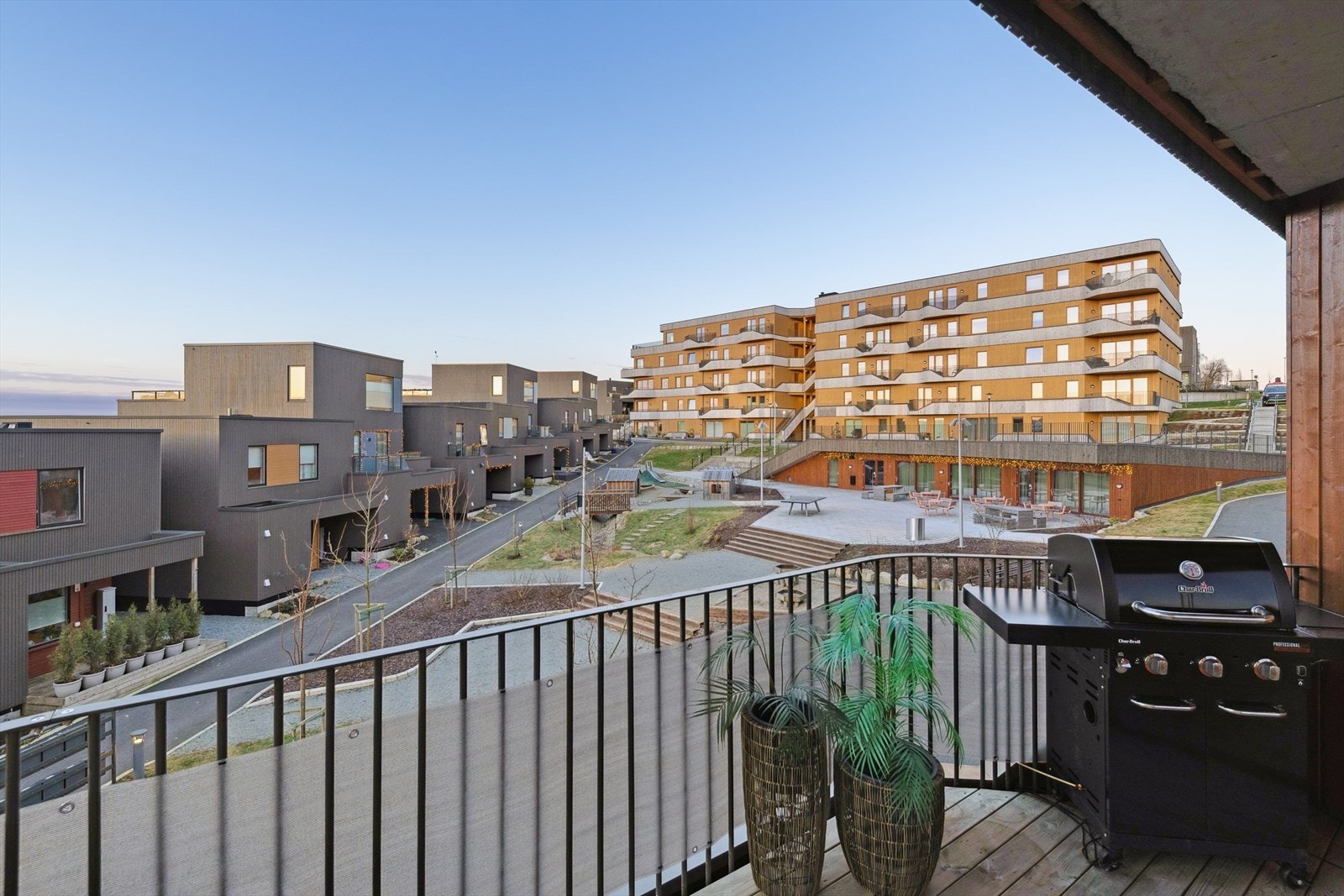 Utsikt over fellesområdene. Galleribilde