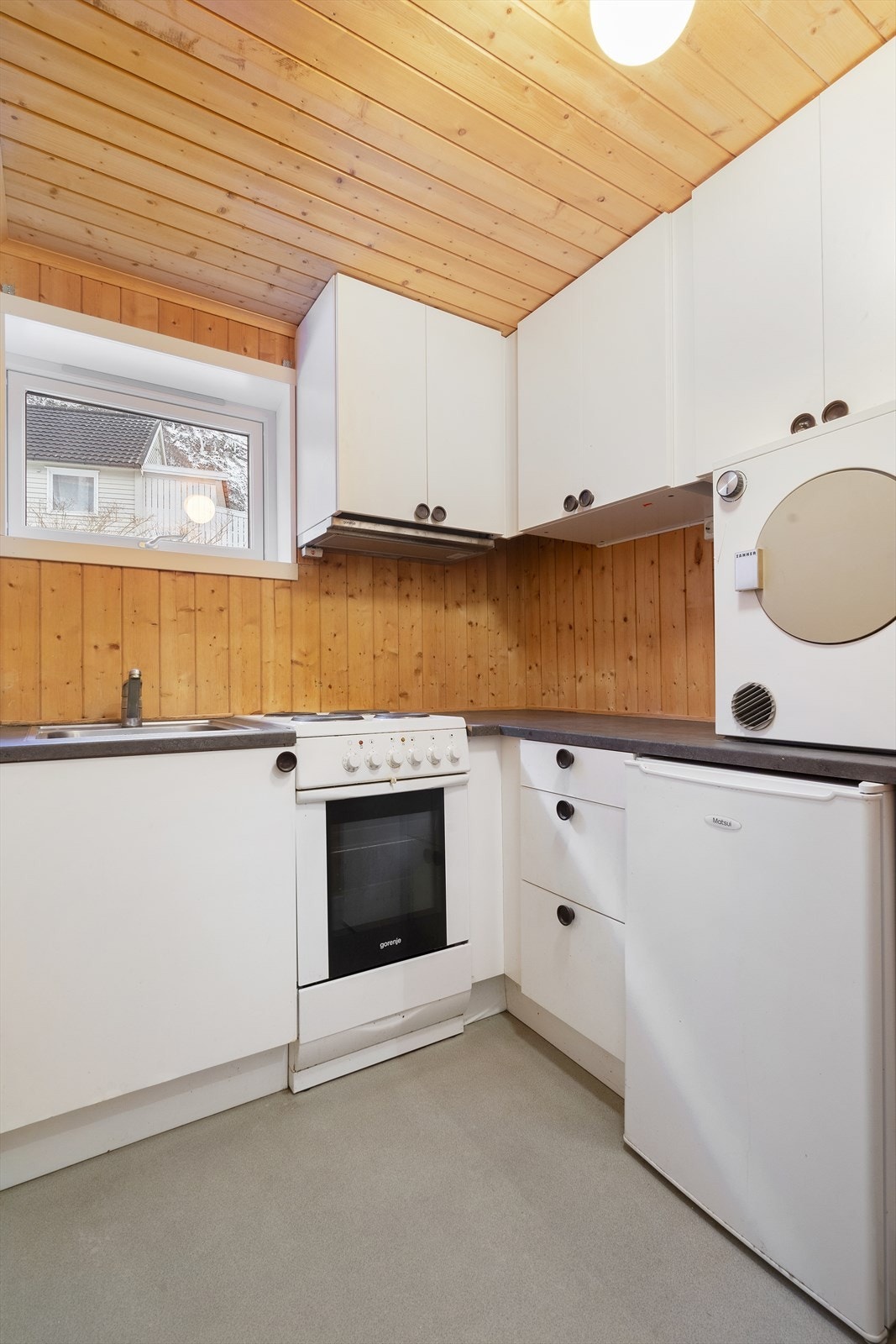 Et lite, men funksjonabelt kjøkken. Galleribilde