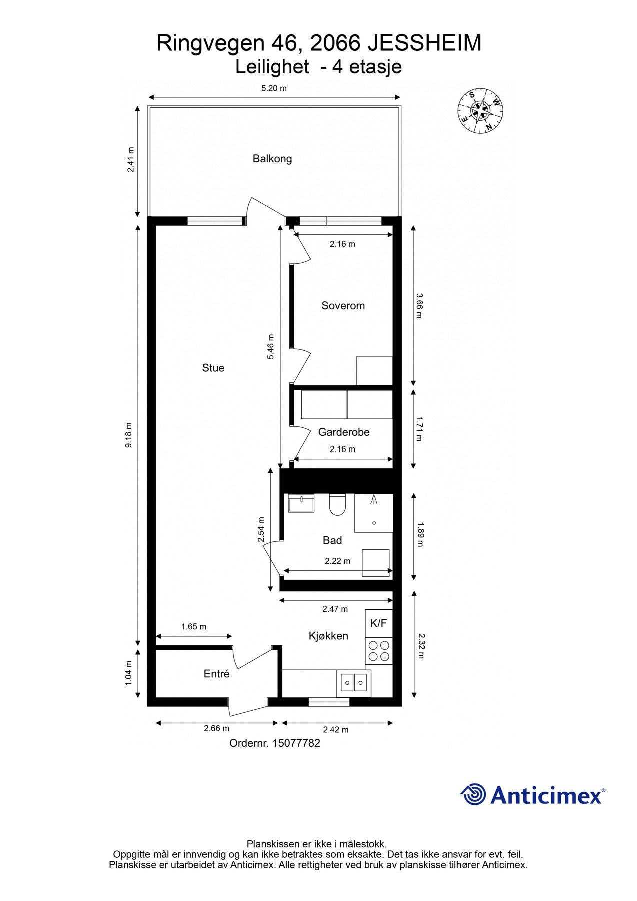 Plantegning Galleribilde
