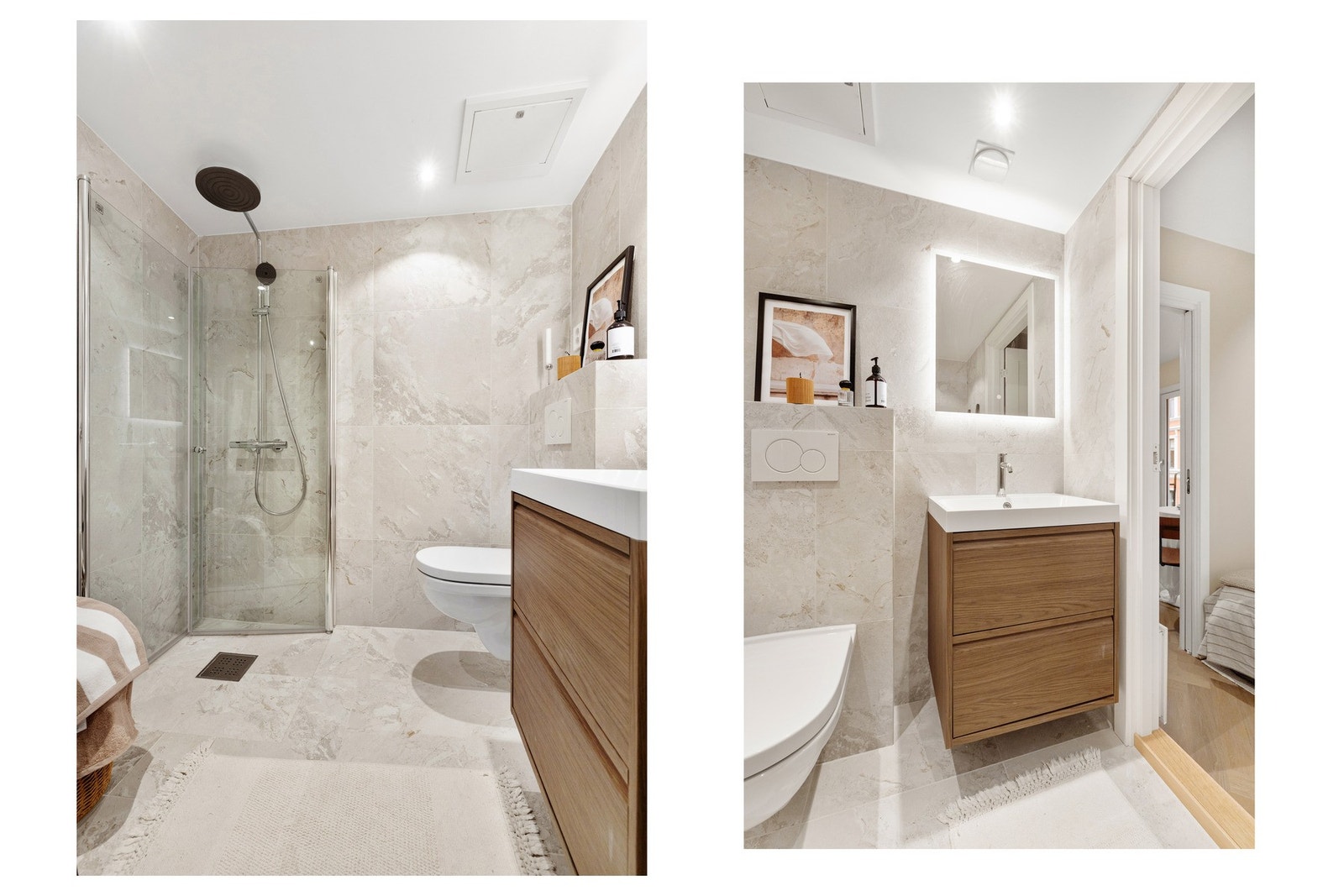 Totaloppusset baderom i 2025. Gården holder svært god teknisk stand; alt røropplegg og vannrør, samt elektriske kabler er byttet i 2025. Galleribilde