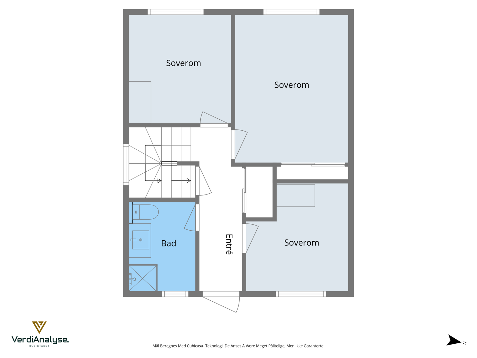 Planskisse 1.etasje Galleribilde