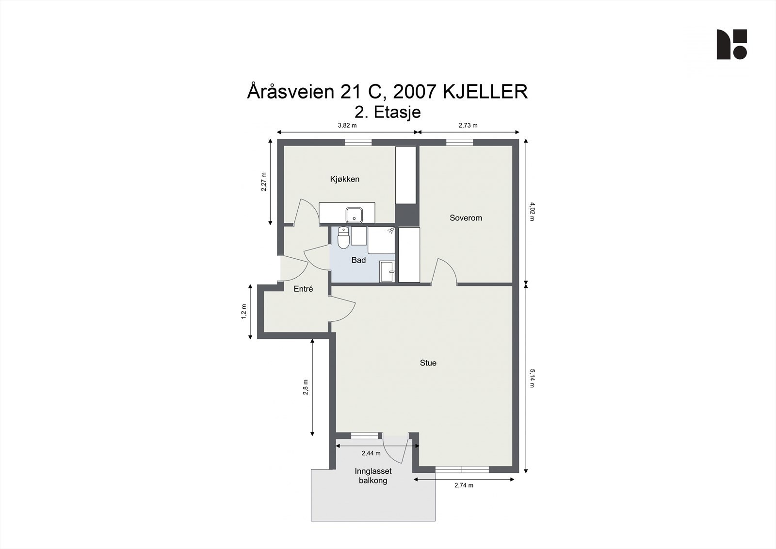 Plantegning Galleribilde