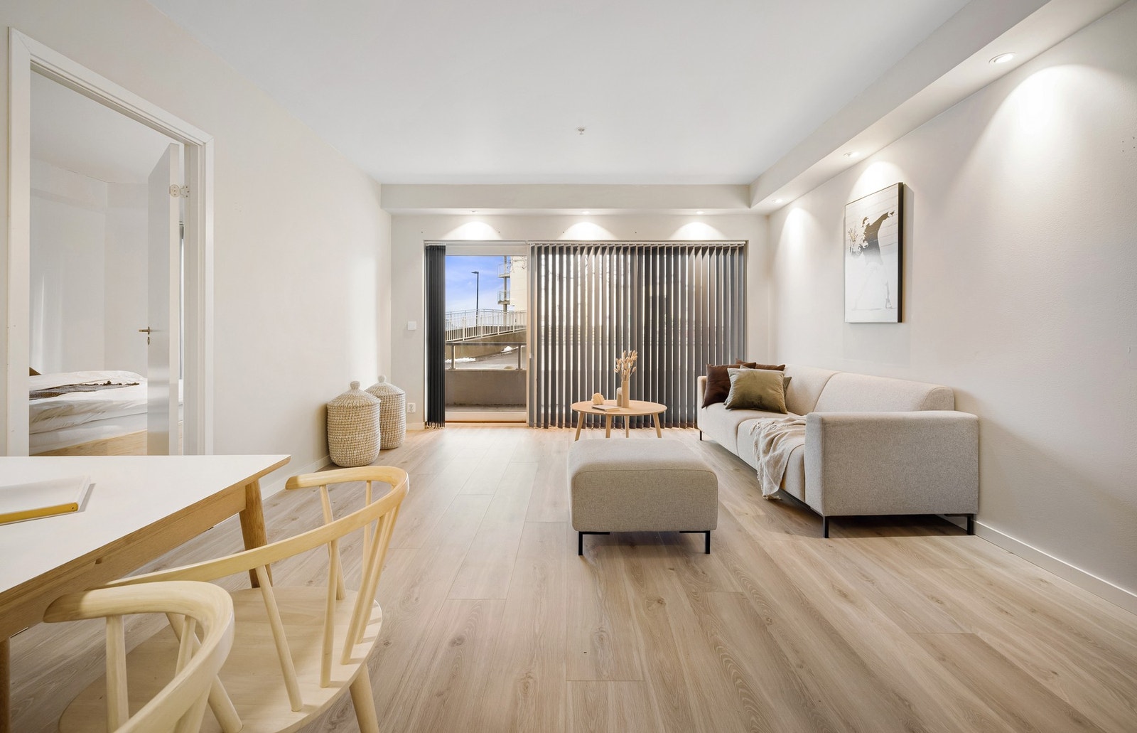 Det er 1 stort soverom i leiligheten Galleribilde