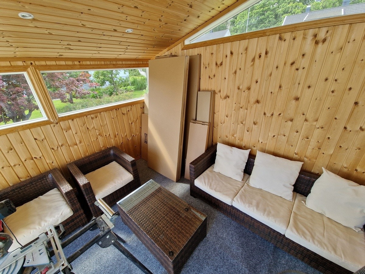 Koselig utestue Galleribilde