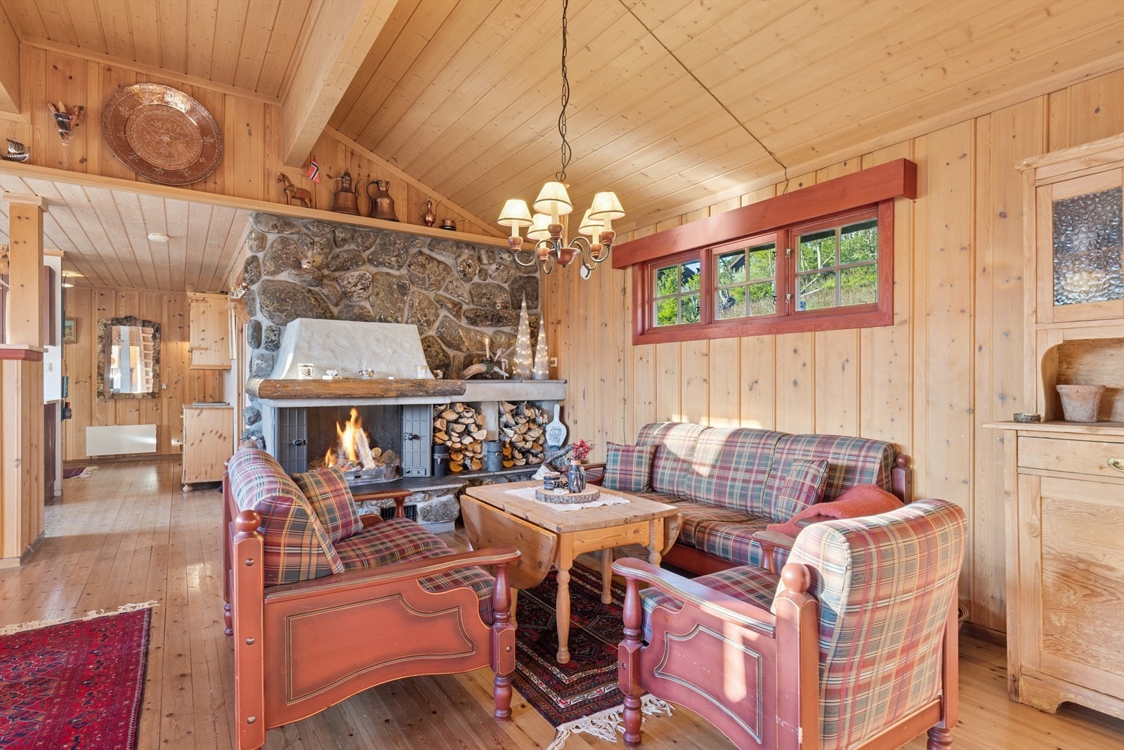 Her kan man samle familie og venner til hyggelige sammenkomster. Galleribilde