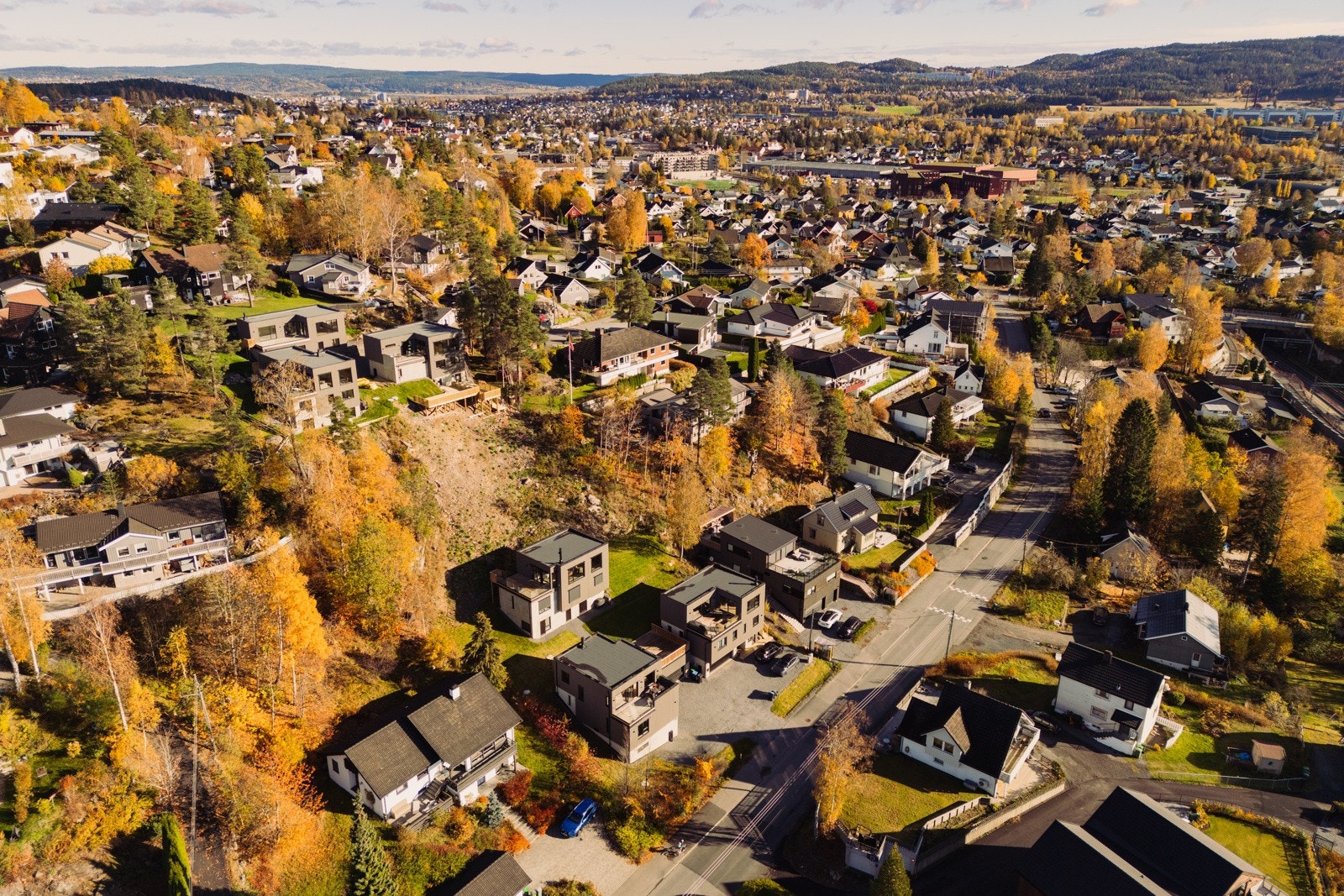 Området byr på rolige og trygge omgivelser med kort vei til flotte turområder og grøntarealer. Galleribilde