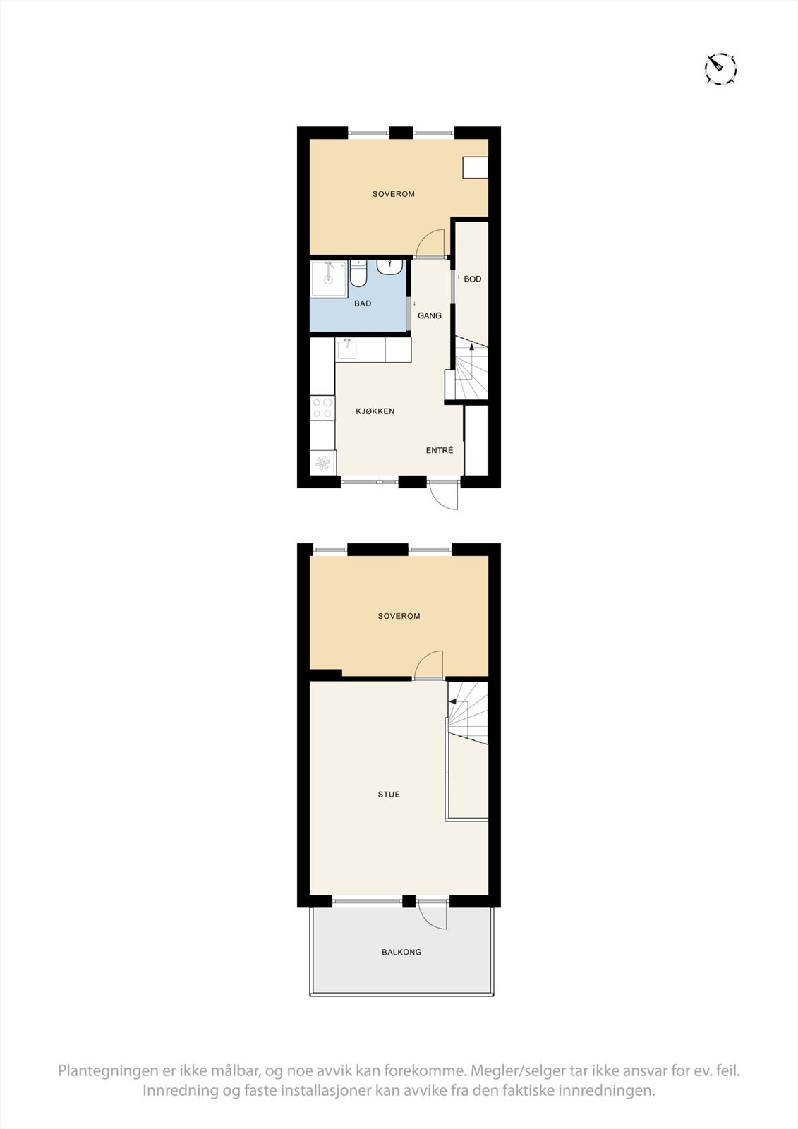 Planskisse kombinert. Galleribilde
